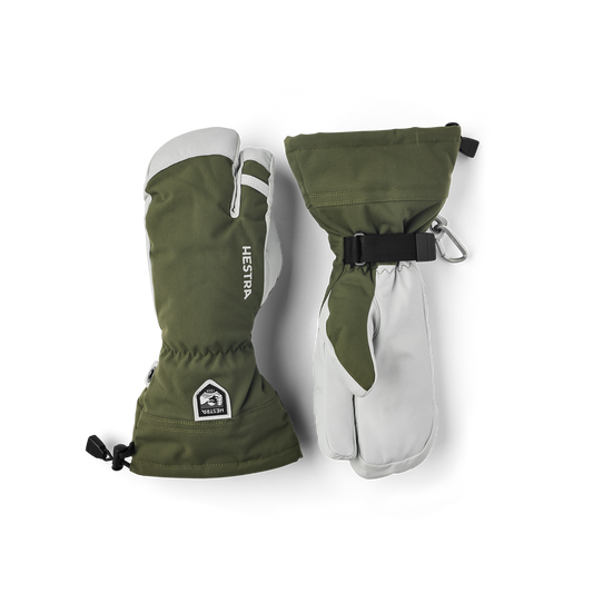 Army Leather Heli Ski - 3 finger